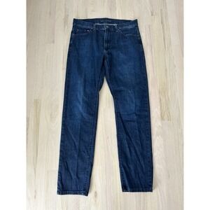 MOTT & BOW Mosco Blue Cotton Blend Stretch Slim Jeans Sz 34